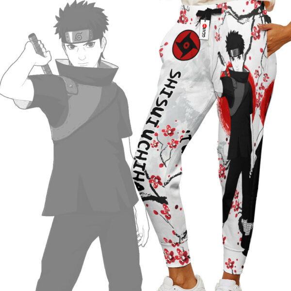 Shisui Uchiha Joggers NRT Anime Sweatpants Custom Merch Japan Style 2