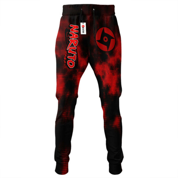 Shisui Uchiha Mangekyo Sharingan Sweatpants Custom Anime NRT Jogger Pants Merch 3