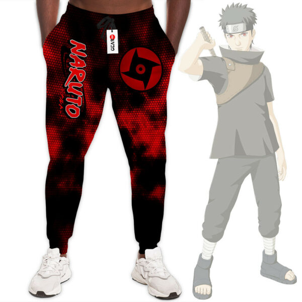 Shisui Uchiha Mangekyo Sharingan Sweatpants Custom Anime NRT Jogger Pants Merch 1