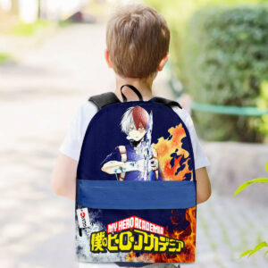 Shoto Todoroki Backpack Custom Anime My Hero Academia Bag 5