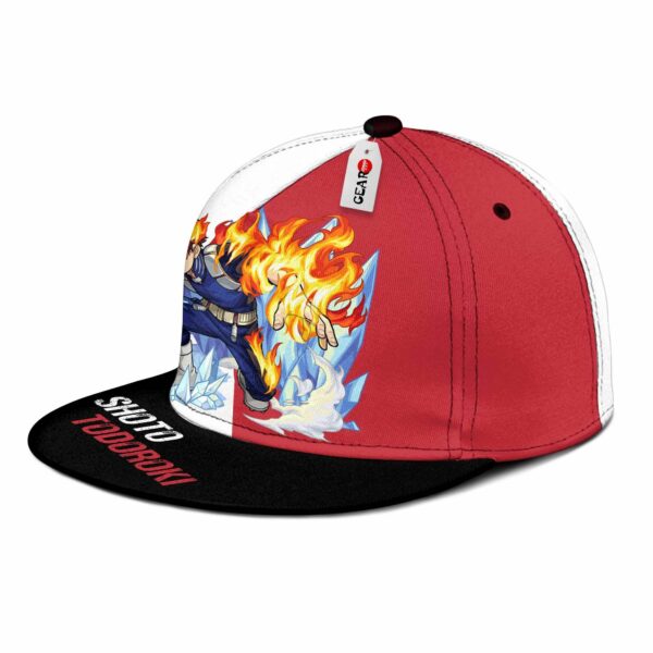 Shoto Todoroki Hat Cap My Hero Academia Anime Snapback Hat 2