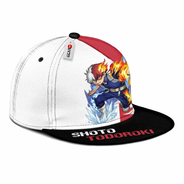 Shoto Todoroki Hat Cap My Hero Academia Anime Snapback Hat 3