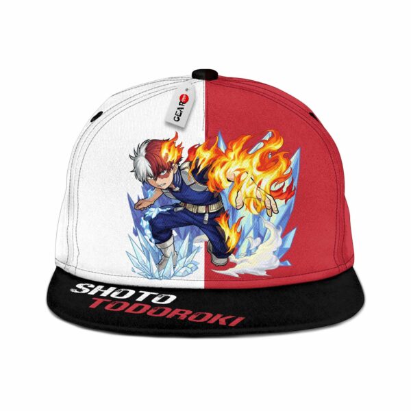 Shoto Todoroki Hat Cap My Hero Academia Anime Snapback Hat 1