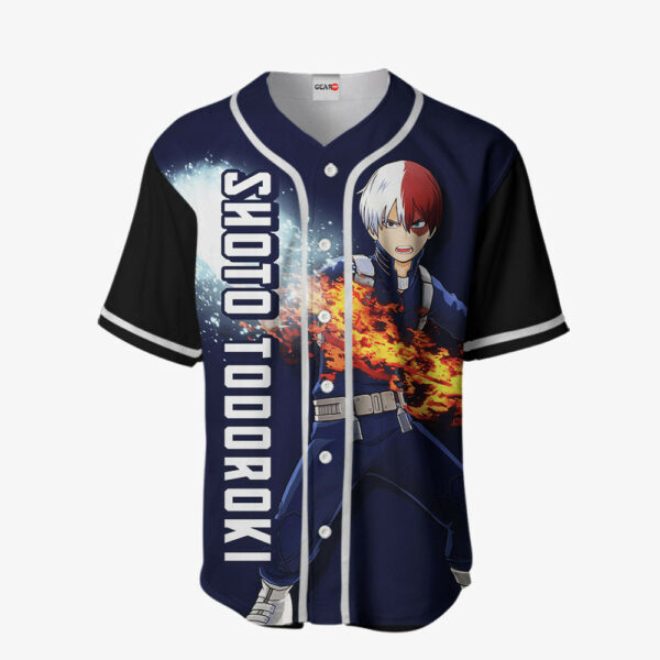 Shoto Todoroki Jersey Shirt Custom My Hero Academia Anime Merch Clothes 2