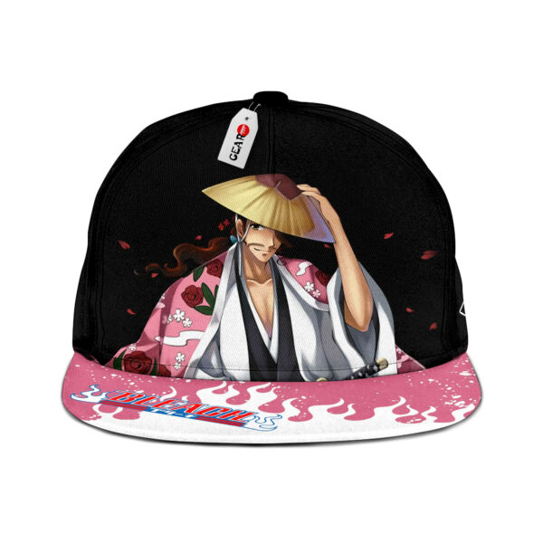 Shunsui Kyoraku Snapback Hat Custom BL Anime Hat for Otaku 1