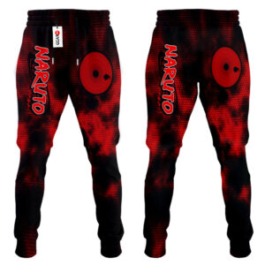 Single Tomoe Sharingan Sweatpants Custom Anime NRT Jogger Pants Merch 7