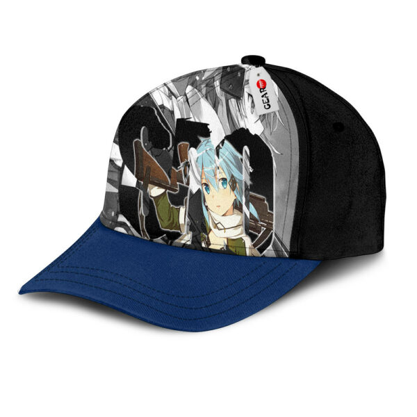 Sinon Baseball Cap Sword Art Online Custom Anime Hat for Otaku 2