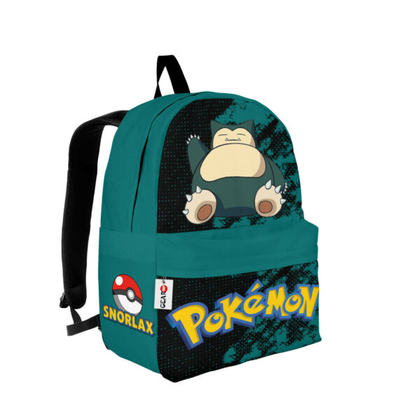 Snorlax Backpack Custom Anime Pokemon Bag Gifts for Otaku 2