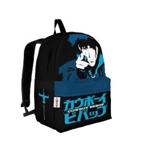 Spike Spiegel Backpack Custom Anime Cowboy Bebop Bag Retro Style 4