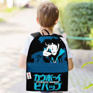 Spike Spiegel Backpack Custom Anime Cowboy Bebop Bag Retro Style 5