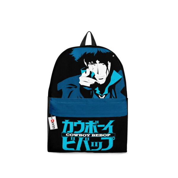 Spike Spiegel Backpack Custom Anime Cowboy Bebop Bag Retro Style 1