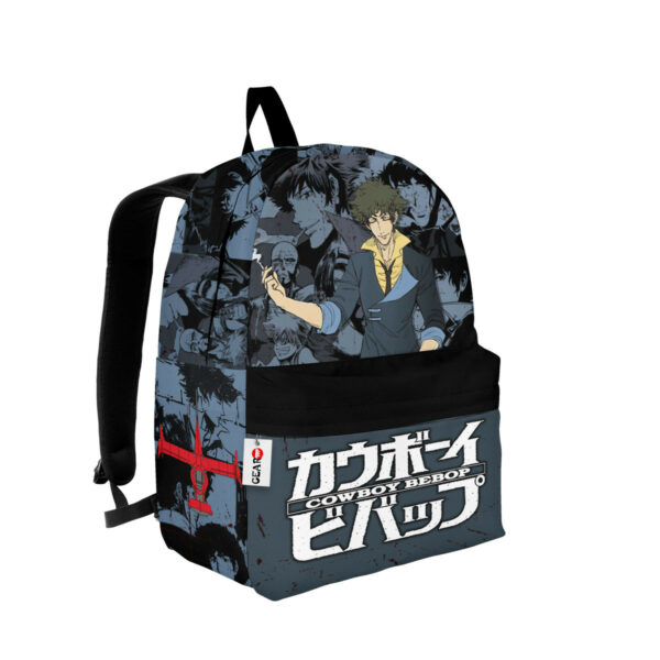 Spike Spiegel Backpack Custom Cowboy Bebop Anime Bag Mix Manga 2