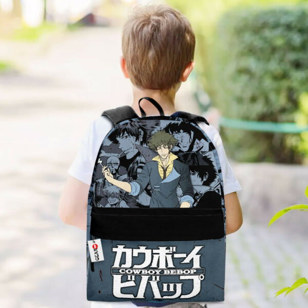 Spike Spiegel Backpack Custom Cowboy Bebop Anime Bag Mix Manga 3