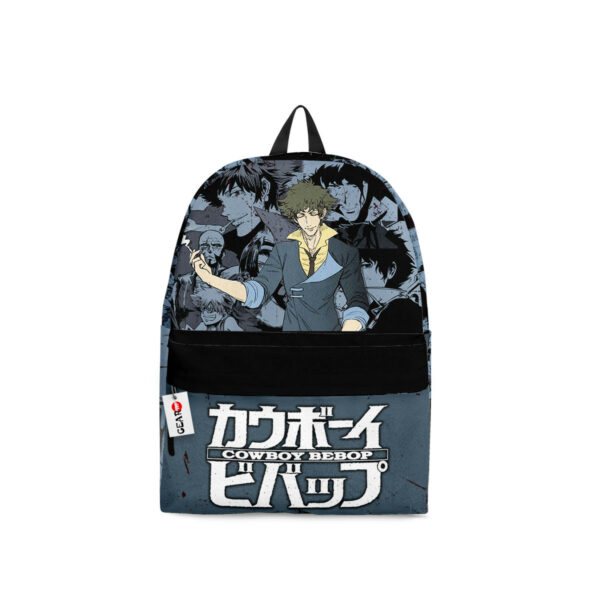 Spike Spiegel Backpack Custom Cowboy Bebop Anime Bag Mix Manga 1