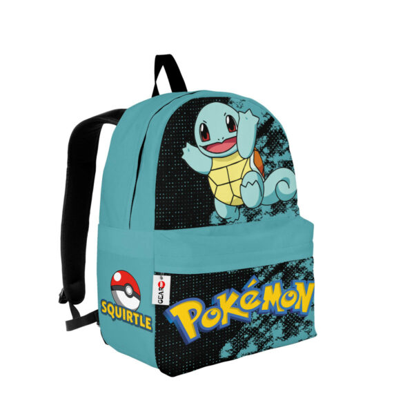 Squirtle Backpack Custom Anime Pokemon Bag Gifts for Otaku 2