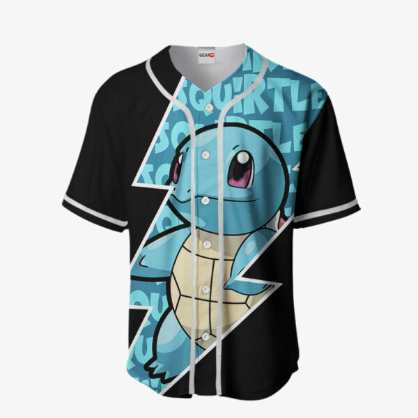 Squirtle Jersey Shirt Custom Pokemon Anime Merch Clothes for Otaku 2