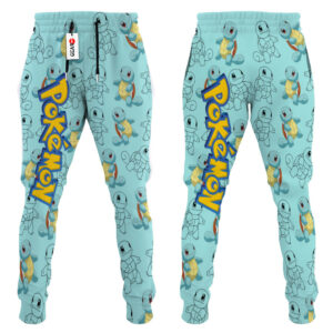 Squirtle Joggers Custom Anime Pokemon Sweatpants For Otaku 7