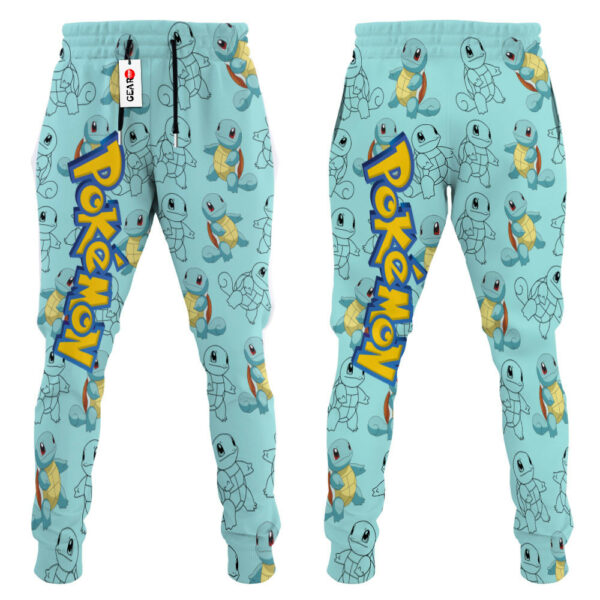 Squirtle Joggers Custom Anime Pokemon Sweatpants For Otaku 4