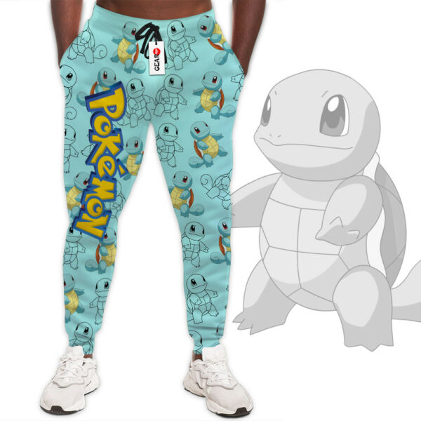 Squirtle Joggers Custom Anime Pokemon Sweatpants For Otaku 1