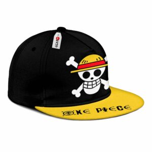 Straw Hat Pirates Hat Cap One Piece Anime Snapback Hat 6