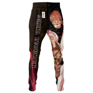 Sukuna Ryoumen Joggers Custom Anime Jujutsu Kaisen Sweatpants 6