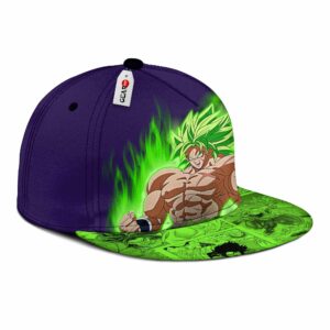 Super Broly Cap Hat Custom Anime Dragon Ball Snapback 6