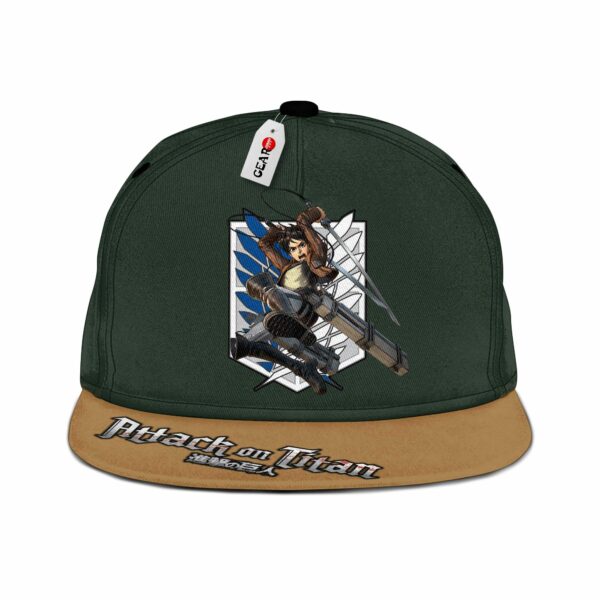 Survey Corp Eren Snapback Hat Custom Attack On Titan Anime Hat 1