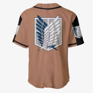 Survey Corps Jersey Shirt Custom Attack On Titan Anime Merch Clothes 5