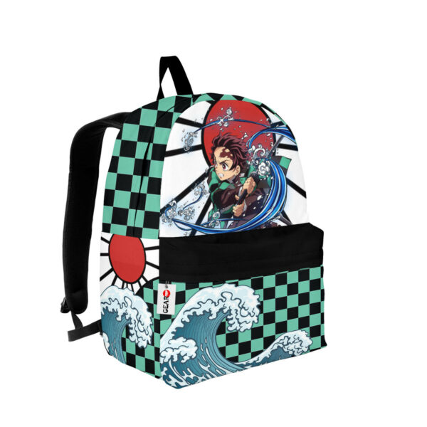 Tanjiro Hanafuda Backpack Custom Kimetsu Anime Bag for Otaku 2