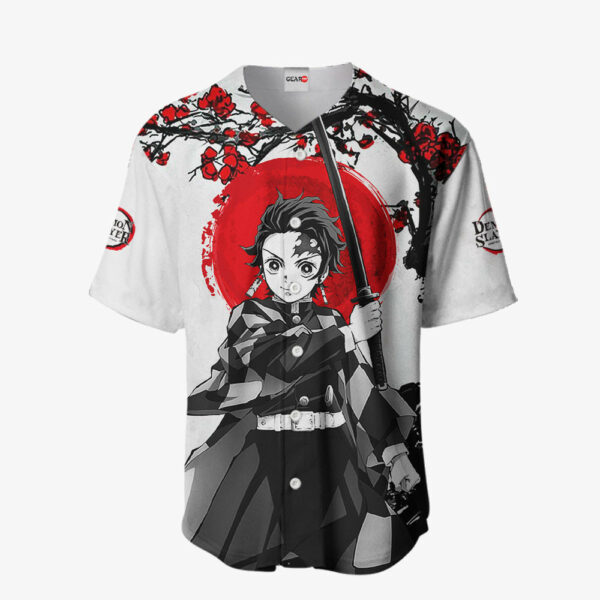 Tanjiro Jersey Shirt Custom Kimetsu Anime Merch Clothes Japan Style 2