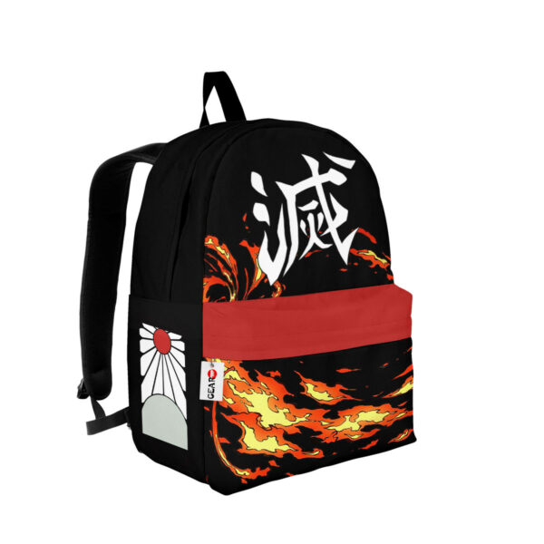 Tanjiro Kamado Sun Breathing Backpack Custom Anime Kimetsu Bag 2