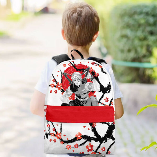 Tengen Uzui Backpack Custom Kimetsu Anime Bag Japan Style 3