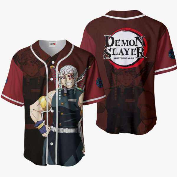 Tengen Uzui Jersey Shirt Custom Kimetsu Anime Merch Clothes 1