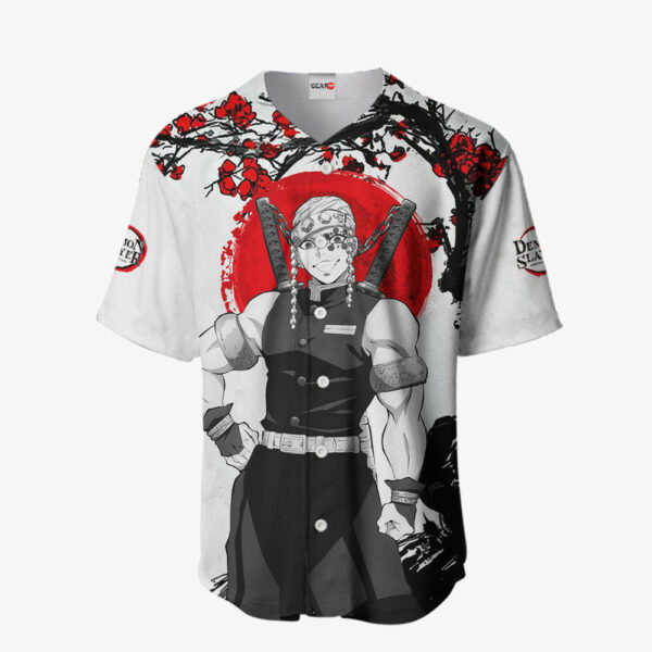 Tengen Uzui Jersey Shirt Custom Kimetsu Anime Merch Clothes Japan Style 2