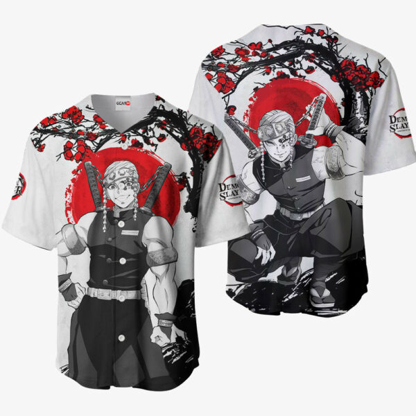 Tengen Uzui Jersey Shirt Custom Kimetsu Anime Merch Clothes Japan Style 1