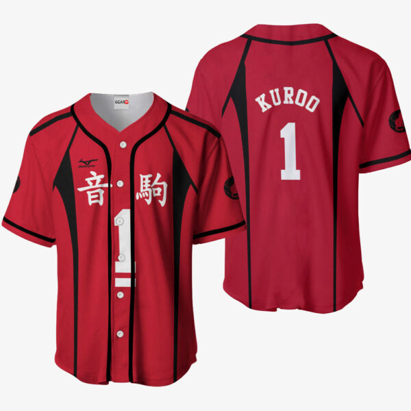 Tetsurou Kuroo Jersey Shirt Custom Haikyuu Anime Merch Clothes 1