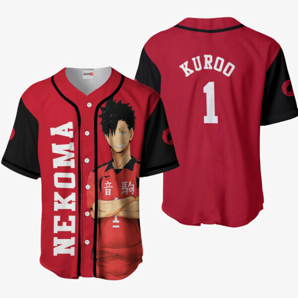 Tetsurou Kuroo Jersey Shirt Haikyuu Custom Anime Merch Clothes 1