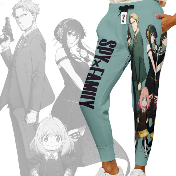 The Forgers Joggers Custom Anime Spy x Family Sweatpants for Otaku 2