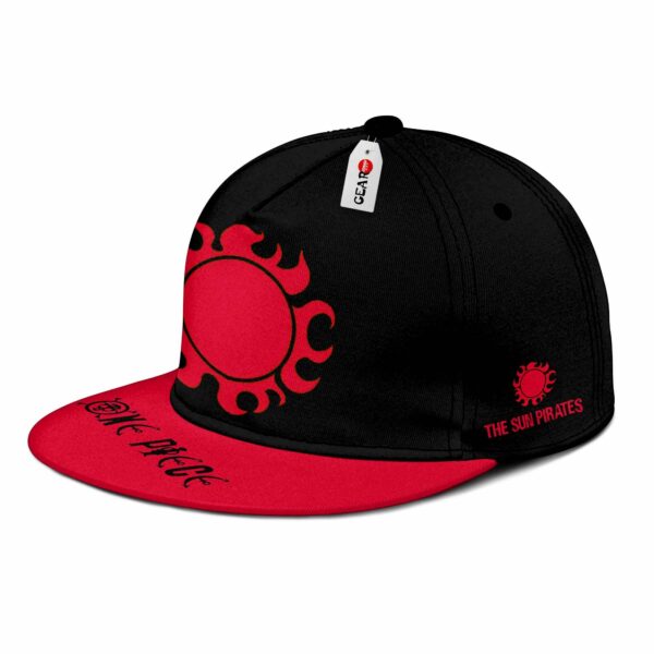 The Sun Pirates Hat Cap One Piece Anime Snapback Hat 2