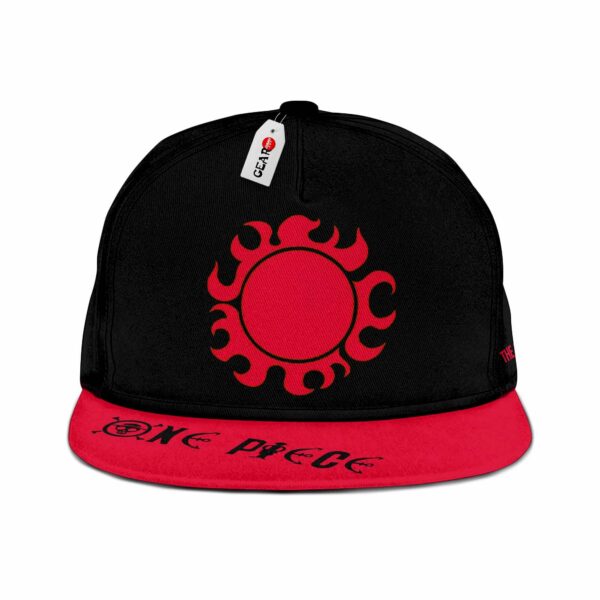 The Sun Pirates Hat Cap One Piece Anime Snapback Hat 1