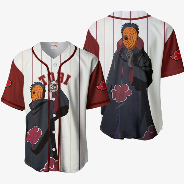 Tobi Jersey Shirt Akatsuki Custom Anime Merch Clothes 1