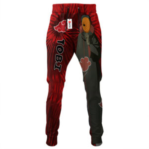 Tobi Joggers Custom Anime Akatsuki Sweatpants Tie Dye Style 7