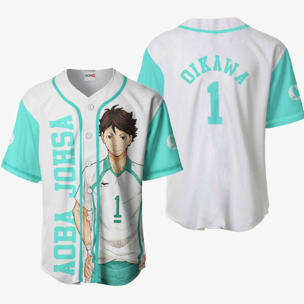 Tooru Oikawa Jersey Shirt Haikyuu Custom Anime Merch Clothes 1