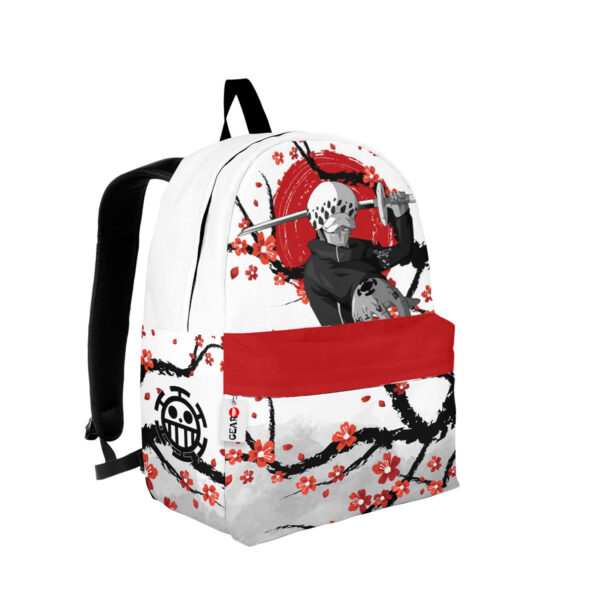 Trafalgar Law Backpack Custom One Piece Anime Bag Japan Style 2