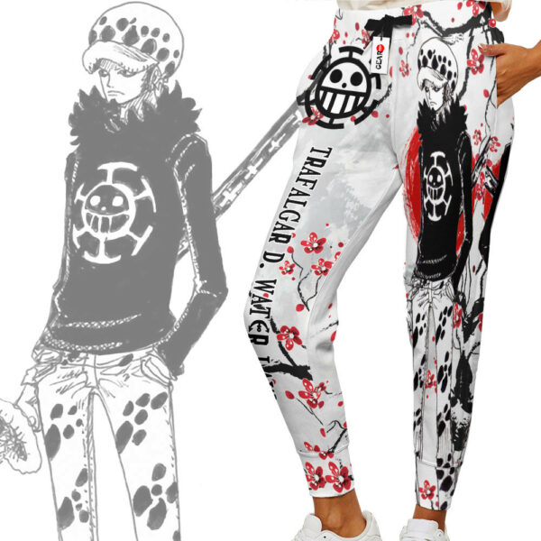 Trafalgar Law Joggers Custom Anime One Piece Sweatpants Japan Style 2