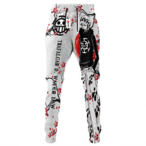 Trafalgar Law Joggers Custom Anime One Piece Sweatpants Japan Style 7