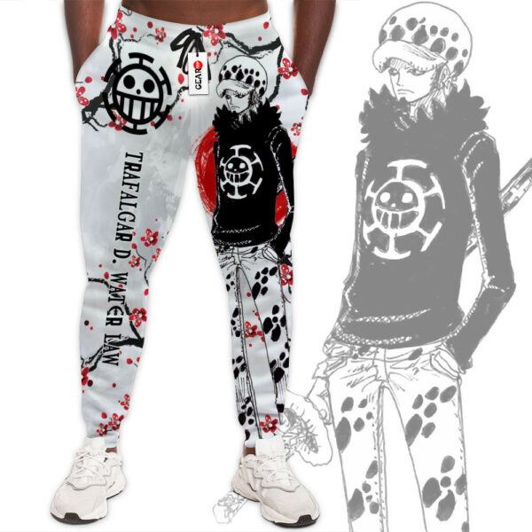 Trafalgar Law Joggers Custom Anime One Piece Sweatpants Japan Style 1