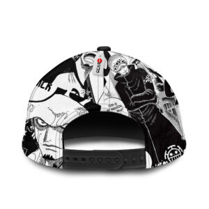 Trafalgar Law Snapback Hat Custom One Piece Anime Hat Mix Manga 7