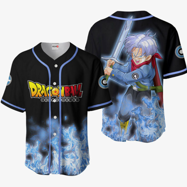 Trunks Jersey Shirt Custom Dragon Ball Anime Merch Clothes 1