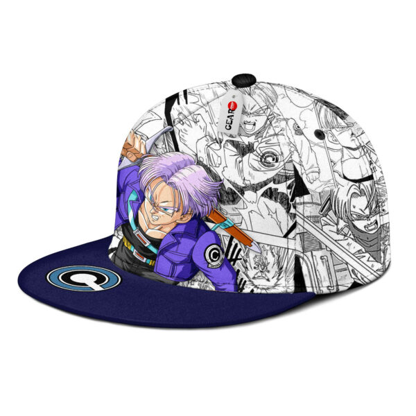 Trunks Snapback Hat Custom Dragon Ball Anime Hat Mix Manga 3
